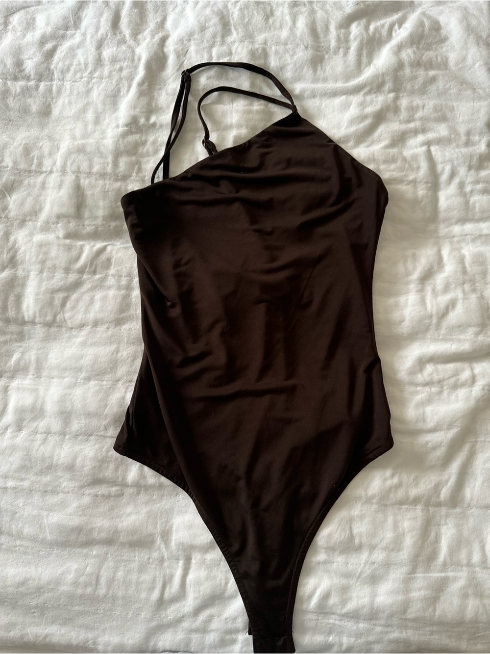 Lovers & Friends Women's One-Shoulder Black Body Suit